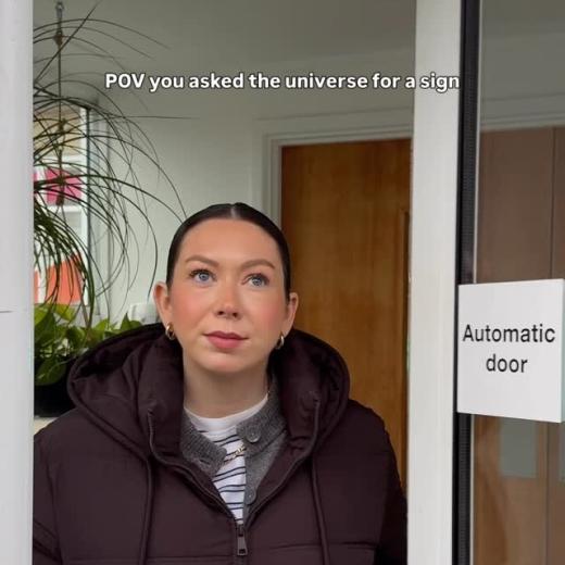 The sign every tired girl needs... 